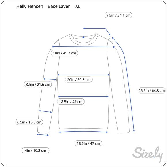 Helly Hansen Men's Lifa Base Layer Black XL - Picture 3 of 6
